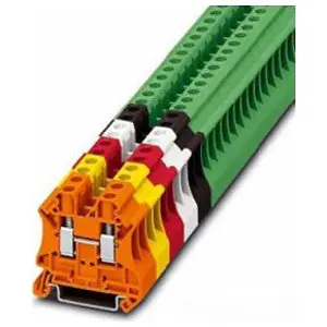 Phoenix Contact 3045211 Feed-Through Terminal Block Screw Connection 1000V 41A 24-8 AWG 8.2mm W Green
