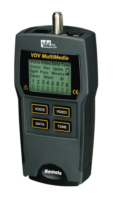Ideal Industries 33-856 VDV Multimedia Cable Tester