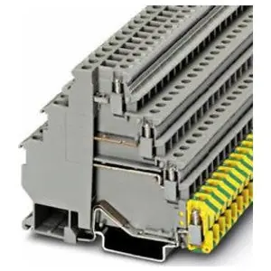 Phoenix Contact 3011038 Motor Terminal Block Screw Connection 400V 24A 24-12 AWG 6.2mm W Grey