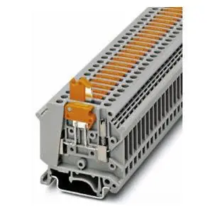 Phoenix Contact 3004032 Knife Disconnect Terminal Block Screw Connection 500V 20A 24-10 AWG 6.2mm W Grey