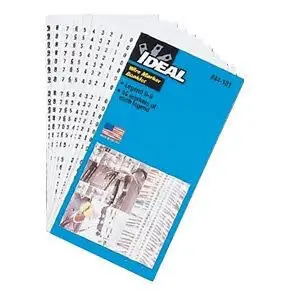 Ideal Industries 44-148 Wire Market Booklet Black Legend: A-Z