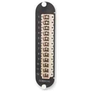 Corning CCH-CP12-56 Connector Housing with SC Adapters Multimode (OM1) (12) Simplex Adapters for 12-Strand Fiber