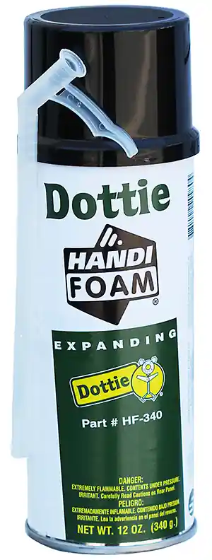 L.H. Dottie HF340 Handi-Foam Expanding Sealant 12oz Can