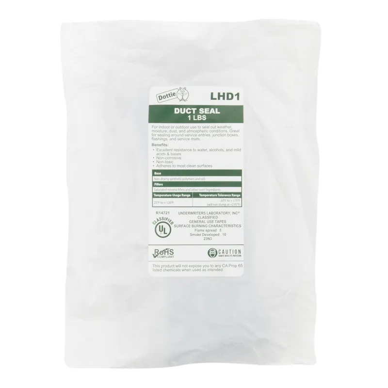LH Dottie LHD1 Duct Seal 1 lb. Size Replacement MPN