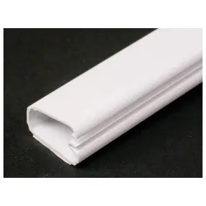 WIREMOLD 2800L8-FW Nonmetallic Uniduct Raceway 2800 8Ft Fog White