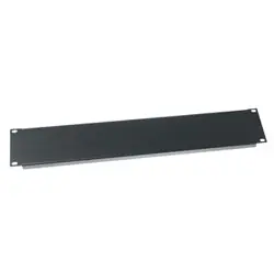 Middle Atlantic EB2 Blank Panel, 2 RU, Steel, Flanged