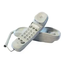 CORTELCO 615021VOE21M Trendline Telephone mute pause flash redial volume control frost
