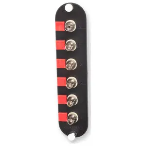 Corning CCH-CP06-25T Closet Connector Housing With ST Adapters Multimode (OM1) (6) Simplex Adapters for 6-Strand Fiber Beige