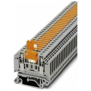 Phoenix Contact 3104013 Knife Disconnect Terminal Block Screw Connection 400V 16A 24-12 AWG 5.2mm W Grey