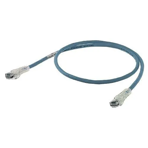 Hubbell HC6B07 NEXTSPEED CAT6 Slim Patch Cord, 7' (2.1m), Blue