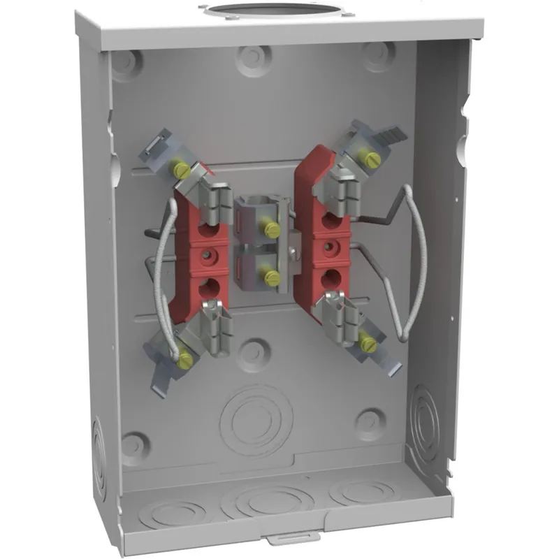 Milbank U7487-RL-TG-KK 4 Term Ringless Small Hub Opening Triplex Ground Horn Bypass 125 Amp