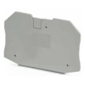Phoenix Contact 3049194 Terminal Block End Cover Grey 84 L x 2.2 W x 63.2 H mm
