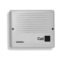 Viking E-20B Speaker Phone with Push Button, Adjustable Disconnect and Time-out (Surface Mount)