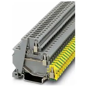 Phoenix Contact 3011054 Sensor/Actuator Terminal Block Screw Connection 250V 24A 24-12 AWG 6.2mm W Grey