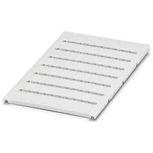 Phoenix Contact 0818085 Marker Sheet For DIN Rail Mounted Terminal Blocks Unlabeled