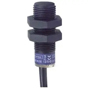 Telemecanique Sensors XS4P12PA340 Inductive Sensor XS4 M12 - L35mm - PPS - Sn4mm - 12..24VDC - cable 2m