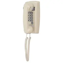 Cortelco 255444VBA20F Single-Line Wall Telephone in Ash