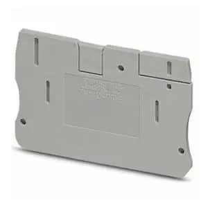 Phoenix Contact 3212044 Terminal Block End Cover Grey 57.7 L x 2.2 W x 42 H mm