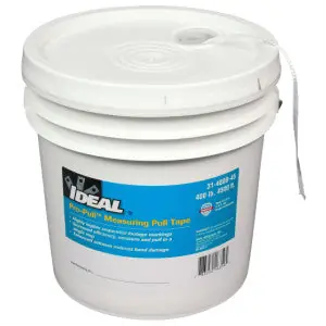 Ideal Industries 31-400B-45 Measuring Pull Tape 400lb 4500 ft Bucket