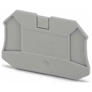 Phoenix Contact 3047170 Terminal Block End Cover Gray 64.4 mm L x 2.2 mm W x 39.8 mm H