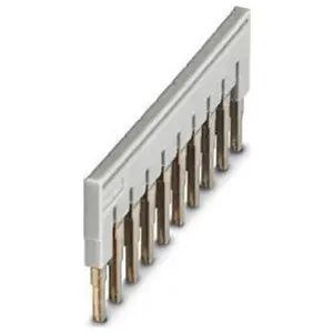 Phoenix Contact 3032253 Terminal Block Plug-in Bridge Grey 10-Position 6.2 mm Pitch