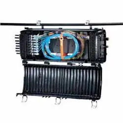 Corning SCA-9T24-LRS OptiSheath Aerial Terminal Direct Fusion Splicing 144 DROP PORTS