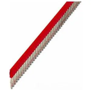 Phoenix Contact 3032224 Terminal Block Plug-in Bridge Red 50-Position 6.2 mm Pitch
