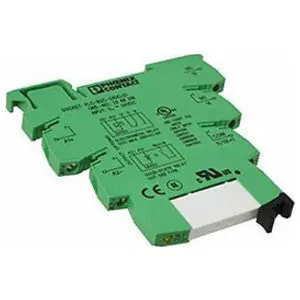Phoenix Contact 2966171 DIN Rail Mountable PLC Relay Module Green SPDT 24V 6A