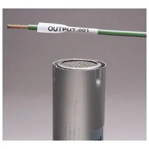 P1 H000X034H1C Military Grade Continuous Heat Shrink Label Cassette White .34 in. W x 8 ft. L.
