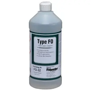 American Polywater FO-32 Alcohol Fiber Cleaner 32 oz Replacement MPN