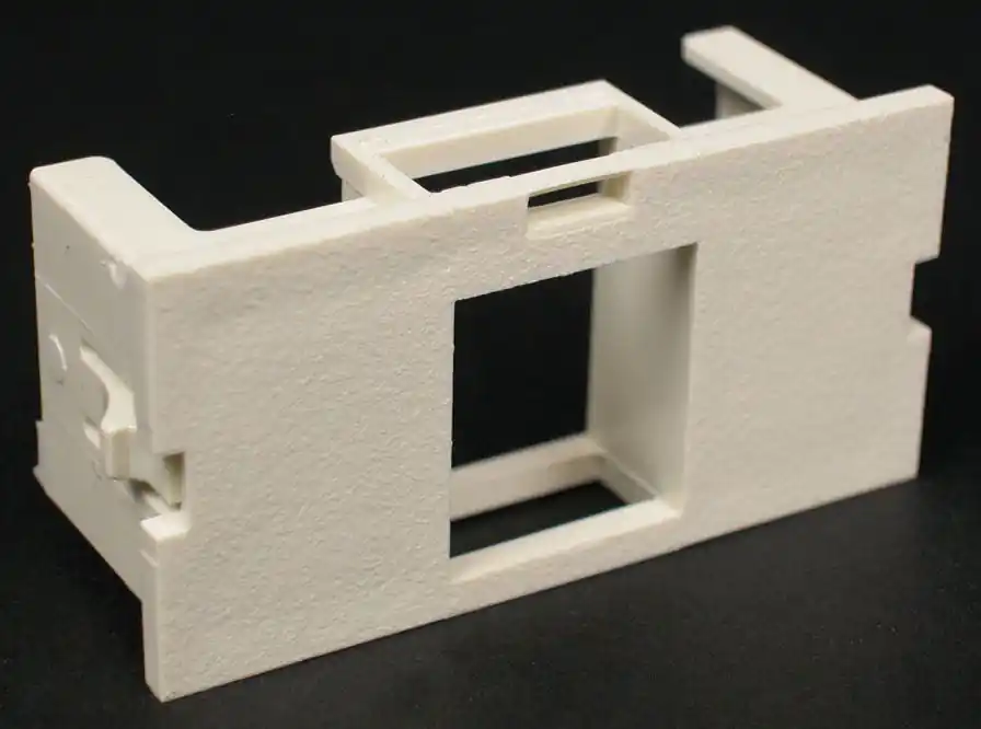 Wiremold CM2-U1KEYA-GY 2A Single Unloaded Keystone Mod Light Gray