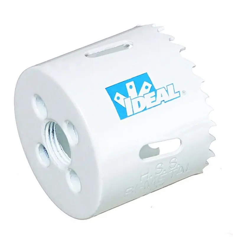 IDEAL 36-536 Bi-Metal Hole Saw, 2 1/4IN