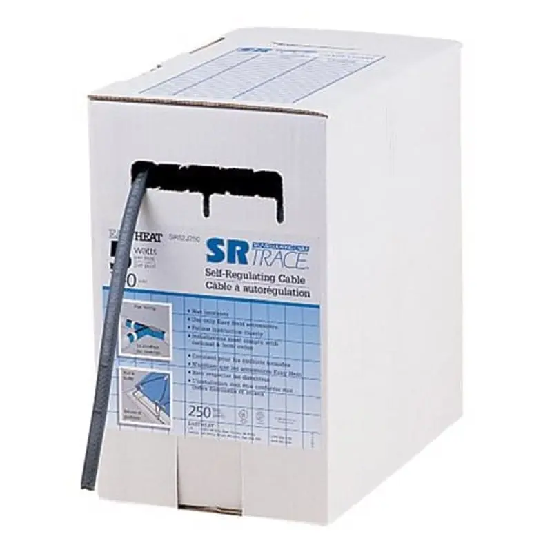 EasyHeat SR52J250 PIP Tracing CBL Reel 5 Watts per FT 240 Vac 250 FT Self Dispensing Reel