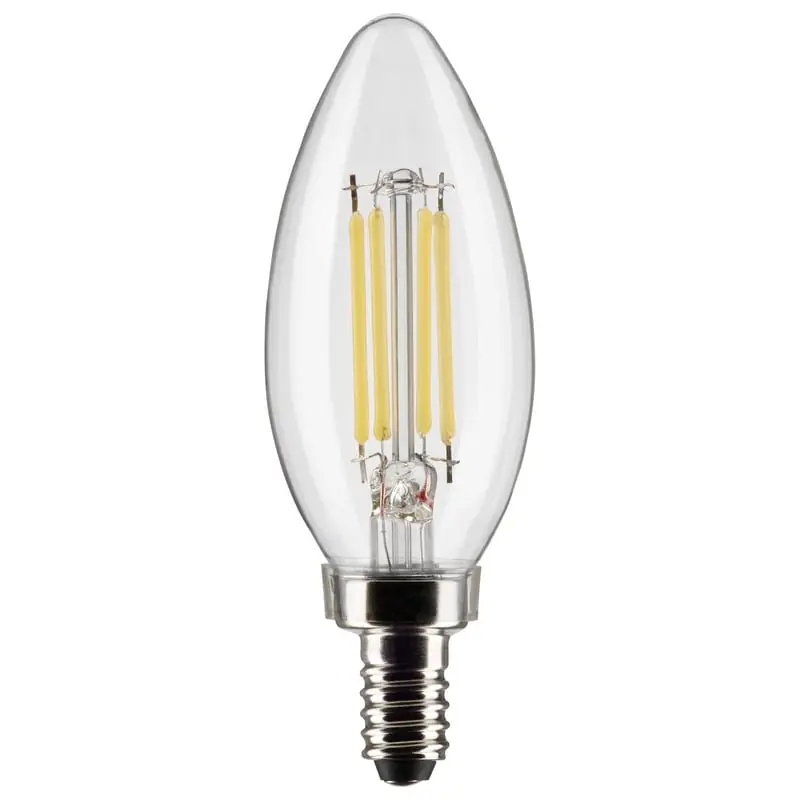 Satco S21274 5.5 Watt LED Lamp B11 Candelabra Base 3000K 120 Volt
