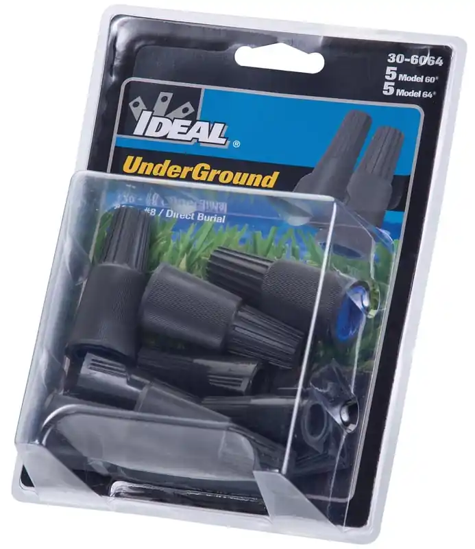 IDEAL 30-6064 UnderGround Wire Connectors, Models 60/64, 5 of Each Model