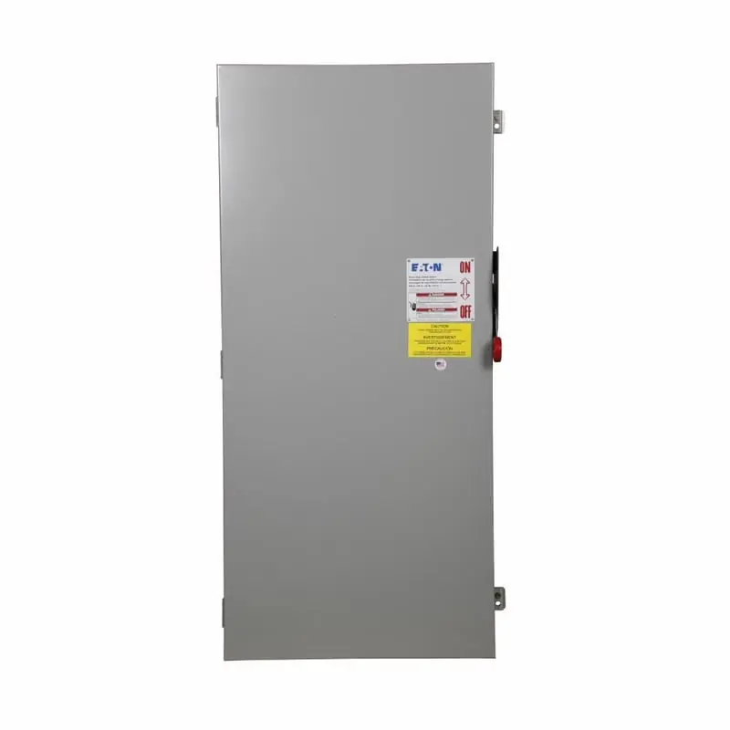 Eaton DH326NGK Heavy Duty Fusible Safety Switch 600 Amp 240 Volt NEMA 1