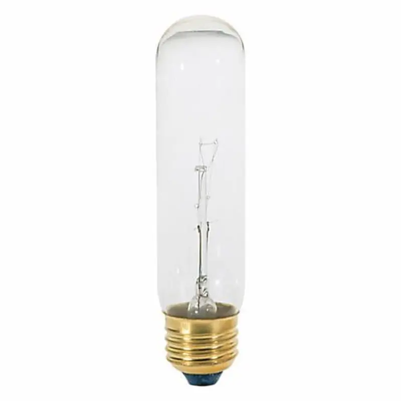 Satco S3252 40 Watt, Incandescent Lamp, T10, Medium Base, 120 Volt