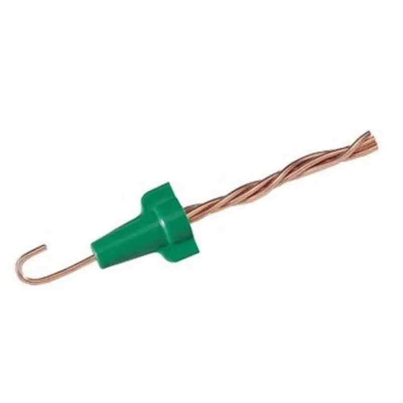 Ideal 30-092 Grounding Wire Connector, Model 92, Green, 100/Box