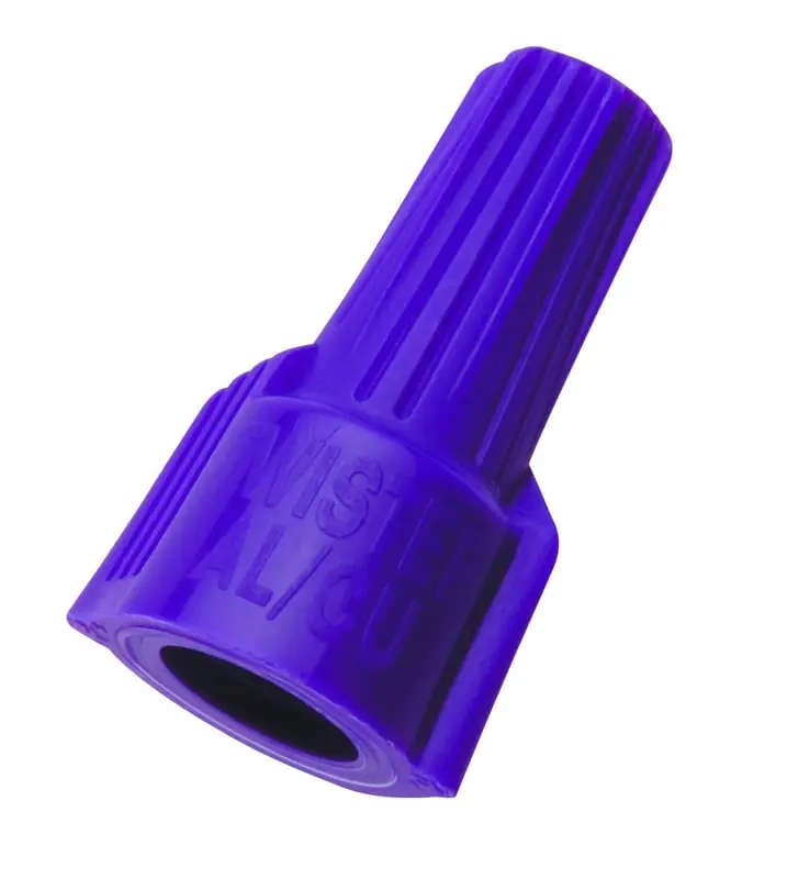 IDEAL 30-165 Twister Al/Cu Wire Connector, Model 65, Purple, 25/Pack