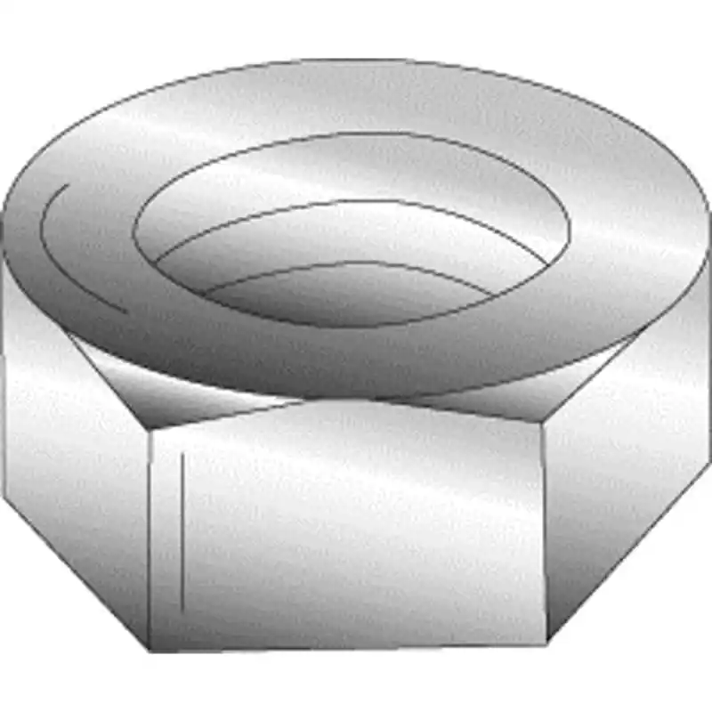 Cully 40110J 8-32 Hex Nuts, Zinc, 100/Jar