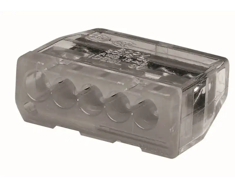 IDEAL 30-087J 5 Port Push-In Wire Connector, 12 AWG, 150/Jar