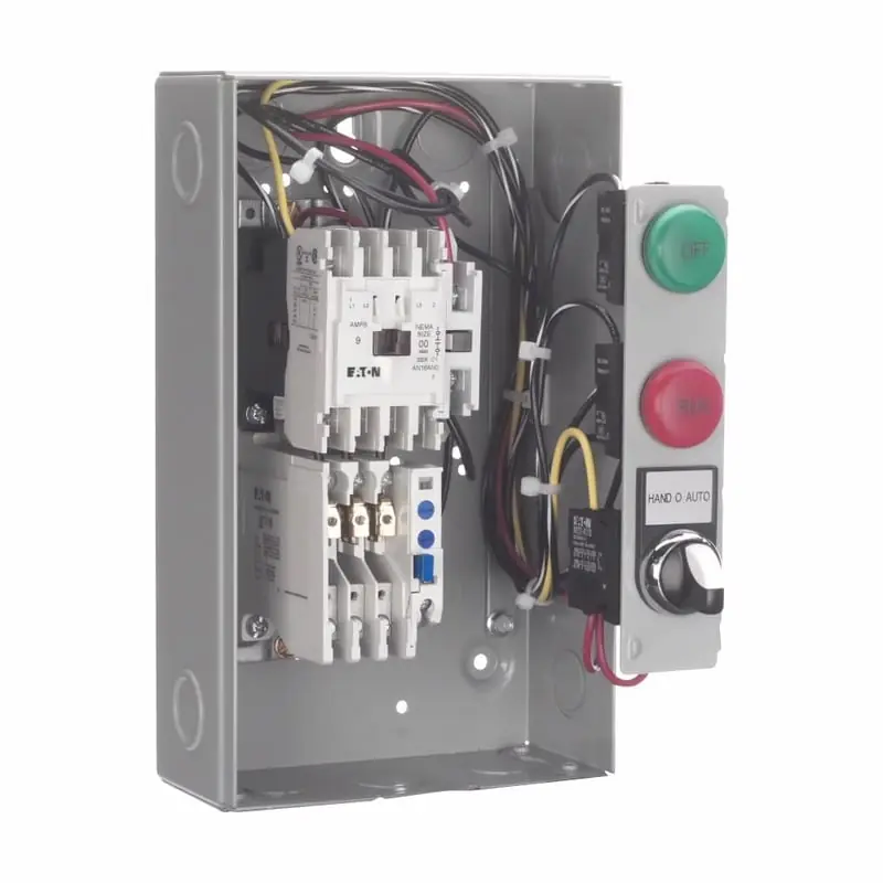 Eaton ECN0511AAA-R63/D Non-Combination, NEMA 1, FVNR, Size 1, 120 Volt Coil, Overload 9-45 Amp