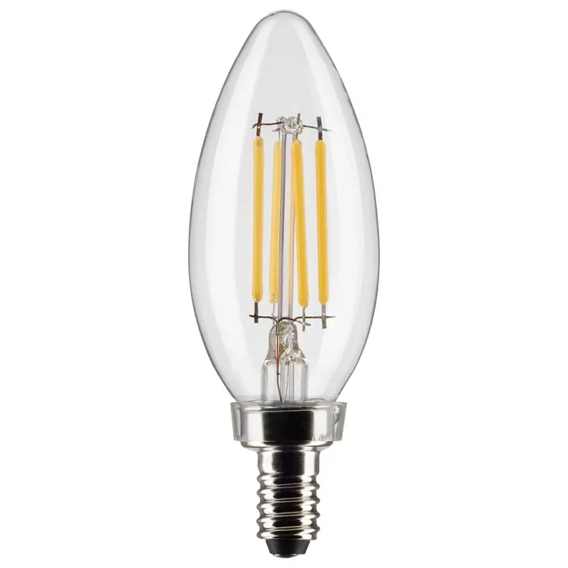 Satco S21264 4 Watt LED Lamp B11 Candelabra Base 2700K 120 Volt