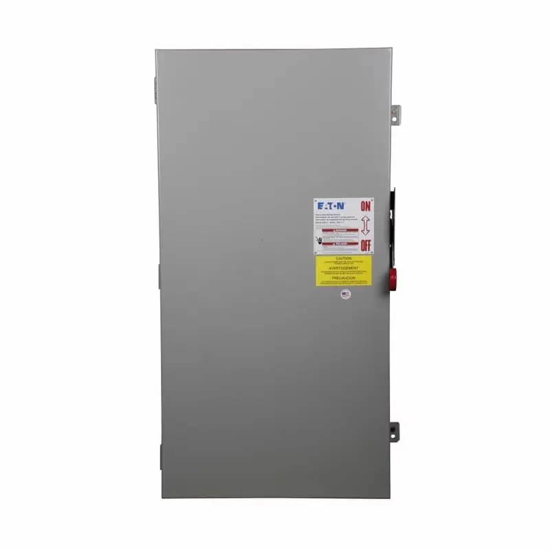 Eaton DH365FGK 400 Amp, 3 Pole, 600 Volt, NEMA 1, Heavy Duty Fusible Safety Switch