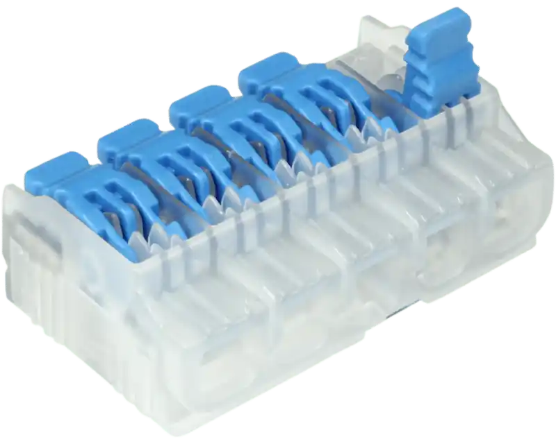 IDEAL 30-10L25 5 Port, In-Sure Lever Wire Connector, 75/Box
