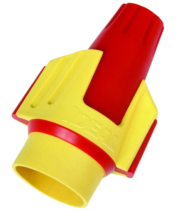 IDEAL 30-1347JR Twister ProFLEX Wire Connector, Model 347, Red/Yellow, 400/Jar