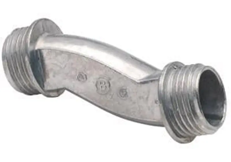 Multiple 1521-DC 3/4IN Rigid Die Cast Offset Nipple