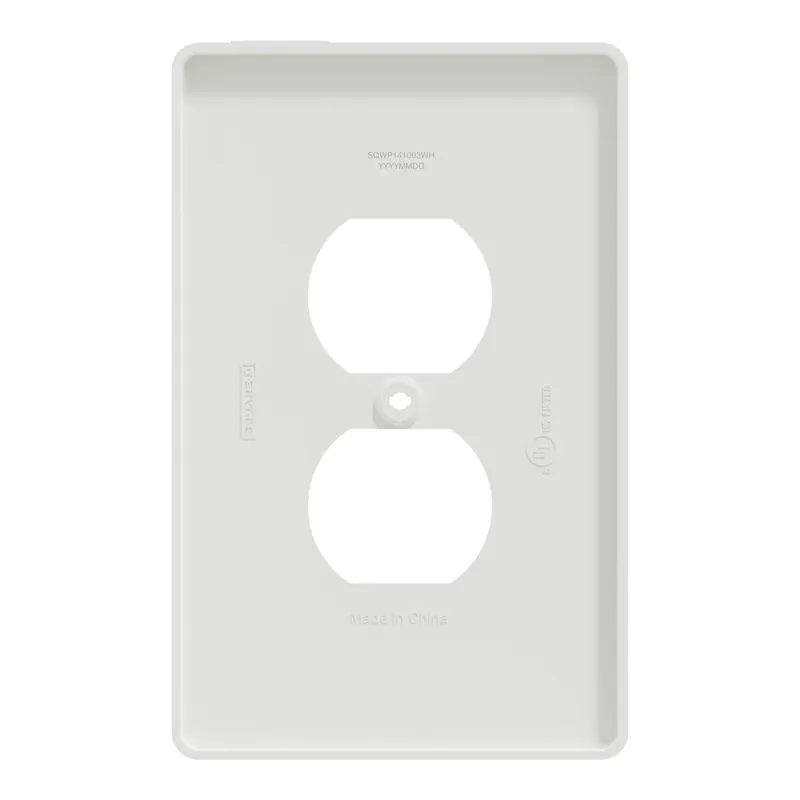 Square D SQWS422011WH Cover Frame, X Series, Mid Sized Plus