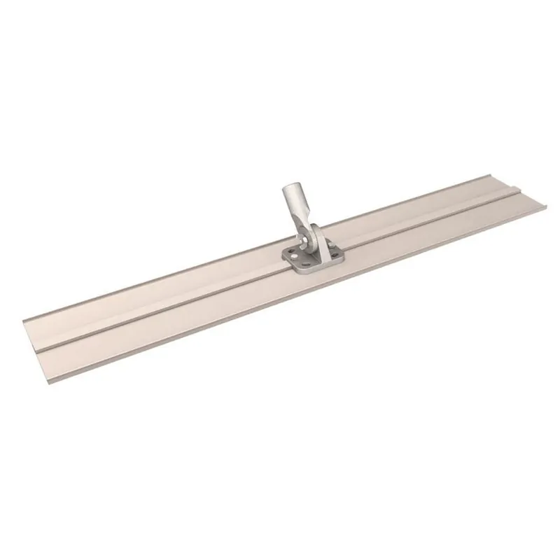 Bon 12-112 Aluminum Bull Float Kit 48 x 8 Square End With Threaded Bracket