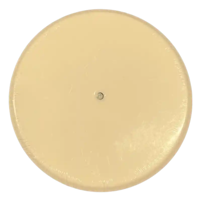 Mulberry 40435 5IN Round Octagonal Box Cover, 1 Center Screw, White